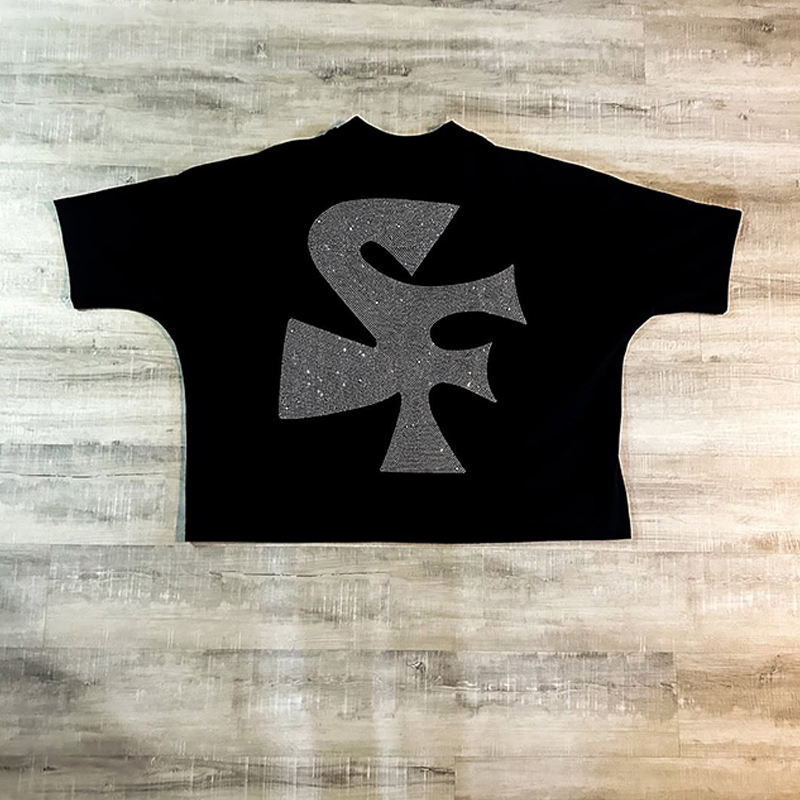 hongfeng offers custom made t shirts with rhinestones for a unique and trendy look.
